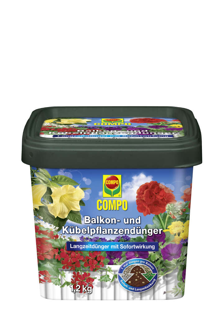 COMPO Balkon- u. Kübelpflanzendünger